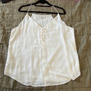 White Loft Tank